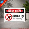 Địa Chỉ Bán Biển Cảnh Báo Cấm Bơi Lội Tại Hà Nội Lấy Ngay – Thiết Kế Đạt Chuẩn Bền Bỉ