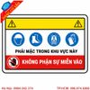 Biển Cảnh Báo An Toàn Lao Động Mica, Alu, Decal Chất Lượng Cao