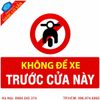 Biển Cấm Đỗ Xe Trước Nhà Cao Cấp – Gia Công Theo Yêu Cầu