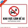 Biển Cấm Đỗ Xe Trước Nhà Cao Cấp – Gia Công Theo Yêu Cầu