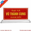 Biển Chức Danh Để Bàn Cao Cấp – Thiết Kế Sang Trọng, In Theo Yêu Cầu