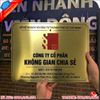 Biển Công Ty Inox Vàng Cao Cấp