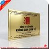 Biển Công Ty Inox Vàng Cao Cấp