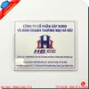 CUNG CẤP BIỂN MICA IN LOGO CÔNG TY SẮC NÉT