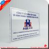 CUNG CẤP BIỂN MICA IN LOGO CÔNG TY SẮC NÉT