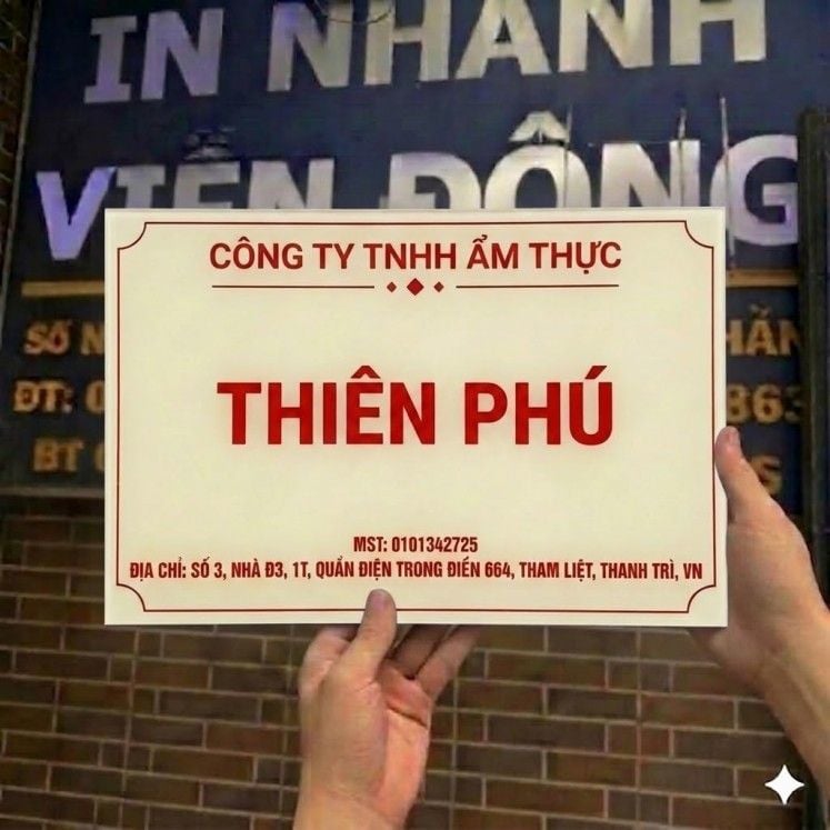 BIỂN MICA IN UV CHẤT LƯỢNG CAO, NỘI DUNG SẮC NÉT LÂU PHAI