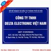 Biển Công Ty Mica Cao Cấp – Thiết Kế Đẹp, Gia Công Theo Yêu Cầu, Lấy Ngay Tại Hà Nội