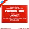 Biển Công Ty Mica Cao Cấp – Thiết Kế Đẹp, Gia Công Theo Yêu Cầu, Lấy Ngay Tại Hà Nội