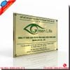 Biển Công Ty Chất Liệu Đồng Cao Cấp
