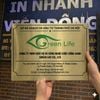 Biển Công Ty Chất Liệu Đồng Cao Cấp