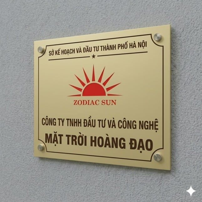 Làm Biển Công Ty Bằng Đồng