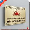 Làm Biển Công Ty Bằng Đồng