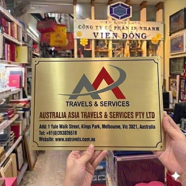 Địa Chỉ Làm Biển Công Ty Bằng Đồng Uy Tín, Giá Tốt