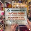 Biển công ty inox chữ nổi đẹp, độ bền cao