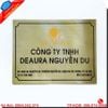 Đặt Làm Biển Công Ty Bằng Đồng Theo Yêu Cầu – Nhanh, Đẹp