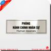 Làm Biển Phòng Ban Inox Theo Yêu Cầu – Thi Công Nhanh