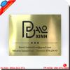 Biển công ty inox vàng chữ nổi đẹp, hiện đại