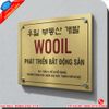 Gia Công Biển Công Ty Inox Vàng Theo Yêu Cầu