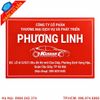 Biển Công Ty Văn Phòng Cao Cấp, Thiết Kế Miễn Phí, Giá Tận Xưởng