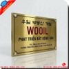 Gia Công Biển Công Ty Inox Vàng Theo Yêu Cầu