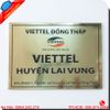 Làm Biển Công Ty Inox Vàng Uy Tín, Thi Công Nhanh