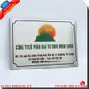 BIỂN INOX CÔNG TY CAO CẤP, THIẾT KẾ THEO YÊU CẦU