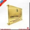 Làm Biển Công Ty Inox Vàng – Nhanh, Đẹp, Giá Hợp Lý
