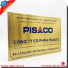 Làm Bảng Hiệu Inox Vàng Ăn Mòn Cho Công Ty