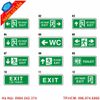 Biển EXIT Mica, Alu, Inox Bền Đẹp Theo Yêu Cầu