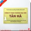 Biển công ty mica thiết kế hiện đại