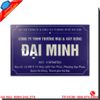 Mẫu biển mica cao cấp cho văn phòng và công ty