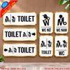 BIỂN CHỈ DẪN NHÀ VỆ SINH TREO TRẦN, BIỂN VẪY WC Lấy Ngay Tại Hà Nội