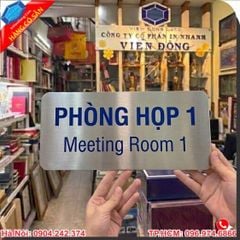 Bảng Tên Phòng Ban Công Ty Chuyên Nghiệp, Đa Dạng Chất Liệu