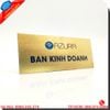 Biển Phòng Ban Inox Tại Hà Nội – Thiết Kế & Lắp Đặt Nhanh
