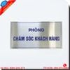 Biển Phòng Ban Inox Chuyên Nghiệp Cho Văn Phòng
