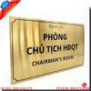 Làm biển inox văn phòng – Thiết kế miễn phí