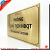 Làm biển inox văn phòng – Thiết kế miễn phí