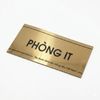 Làm biển inox văn phòng – Thiết kế miễn phí