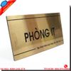Làm biển inox văn phòng – Thiết kế miễn phí