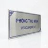 Biển phòng inox tại Hà Nội – Thiết kế theo yêu cầu