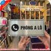 Gia Công Biển Phòng Ban Inox Đẹp Tại Hà Nội