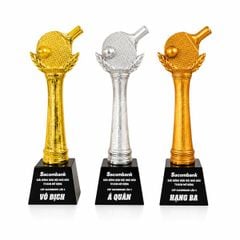 Đặt Làm Cúp Bóng Bàn Có Sẵn Lấy Ngay Tại Hà Nội – Giữ Lửa Phong Trào, Thiết Kế Độc Quyền Theo Yêu Cầu