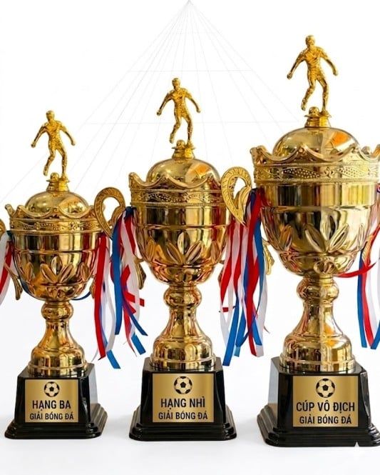 Cúp Đá Bóng Cao Cấp Giá Rẻ – Thiết Kế Chuyên Nghiệp