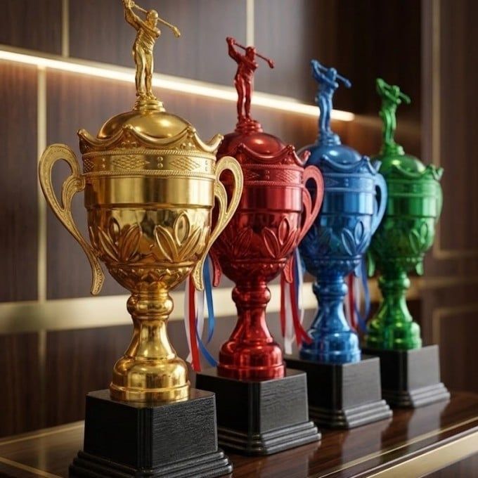 Mẫu Cúp Golf Đẹp Sang Trọng Cho Mọi Giải Đấu