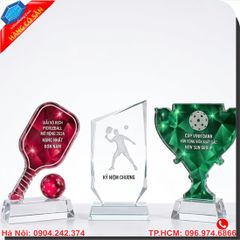 Kỷ Niệm Chương Giải Pickleball Khắc Logo Theo Yêu Cầu