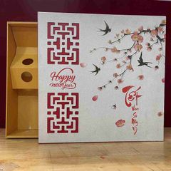 Hộp Qùa Tết 2026 Tuyệt Tác Cắt CNC Và Họa Tiết Di Sản