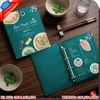 Mẫu Menu Bìa Da Hot Trend 2026 Cho Nhà Hàng, Cafe