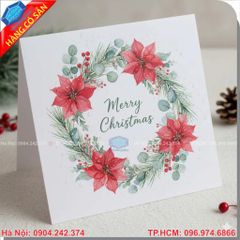 In thiệp giáng.sinh giá rẻ tại Hà nội