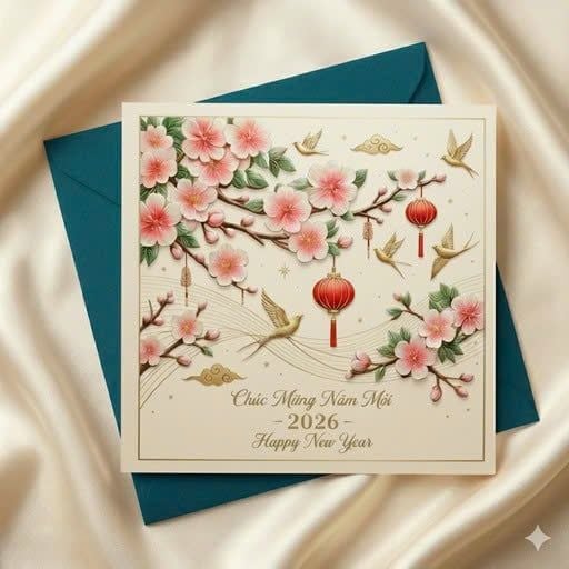 Xu Hướng Thiệp Tết 2026 Nổi Bật