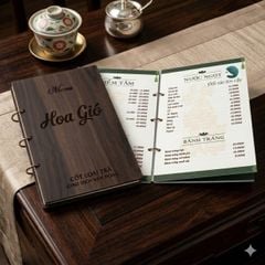 In Menu Theo Yêu Cầu – Thiết Kế Độc Quyền Cho Nhà Hàng